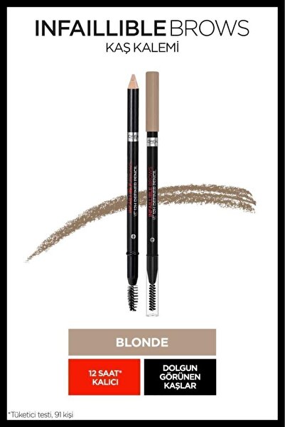 L'Oreal Paris Infaillible Brows Kaş Kalemi 07 Blonde
