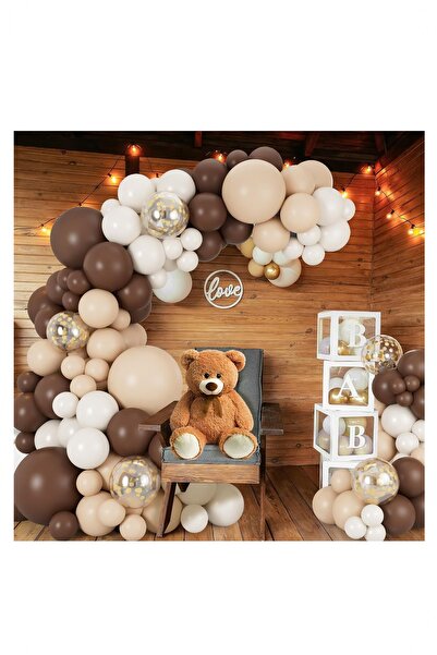 BİDOLUMUTLULUK Happy Birthday Birthday Balloon Combination Silver Gold