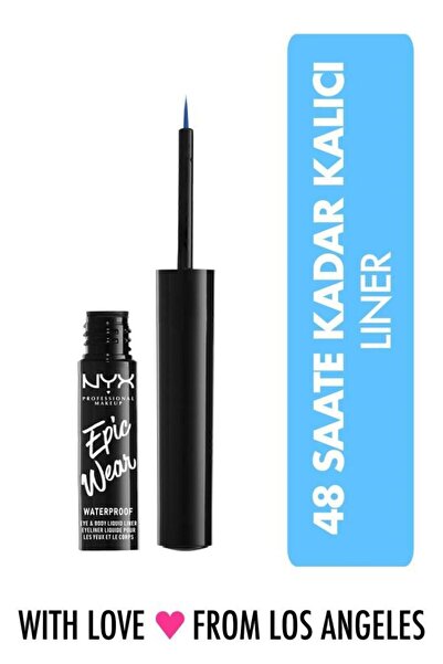 NYX Professional Makeup Epıc Wear Lıquıd Lıner 5 - Sapphire