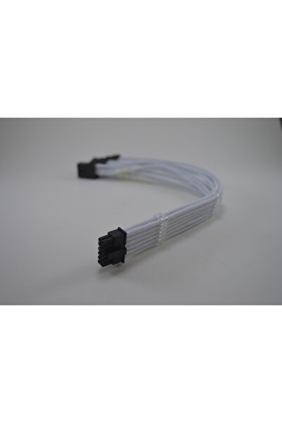 mm 3*8 Pin To 12VHPWR Sleeved Kablo (Beyaz)