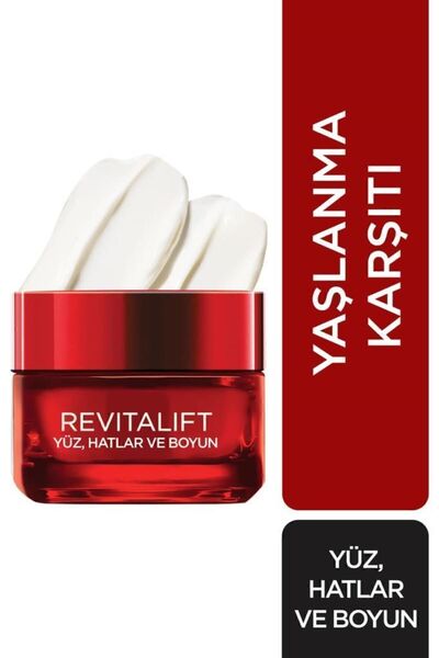 L'Oreal Paris L'oréal Paris Revitalift Yüz Hatlar Ve Boyun Yenileyici Krem