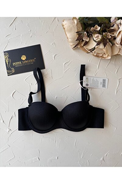 İntive Lingerie Sutien importat Samanta cu tăietură laser strălucitoare - sârmă și fără suport -42