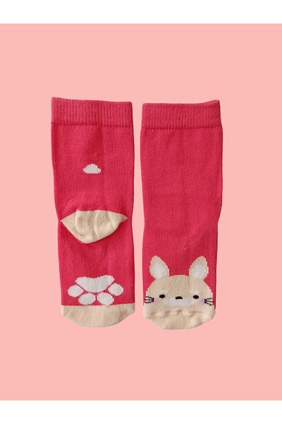 Butik Girls, Series 1-4 Years Cat Pattern Socks