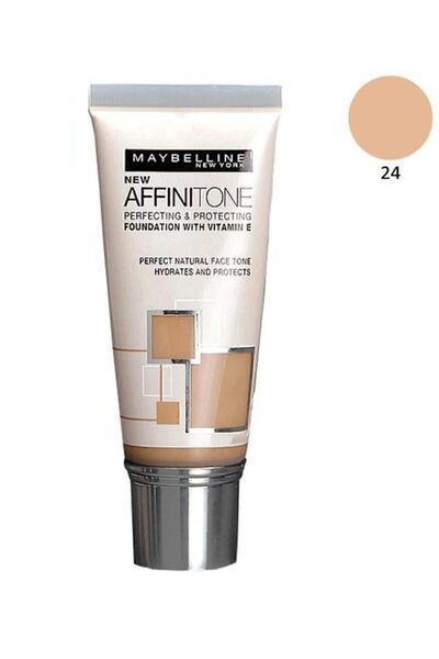 Maybelline New York Nemlendirme Etkili Fondöten - Affinitone Foundation No: 24