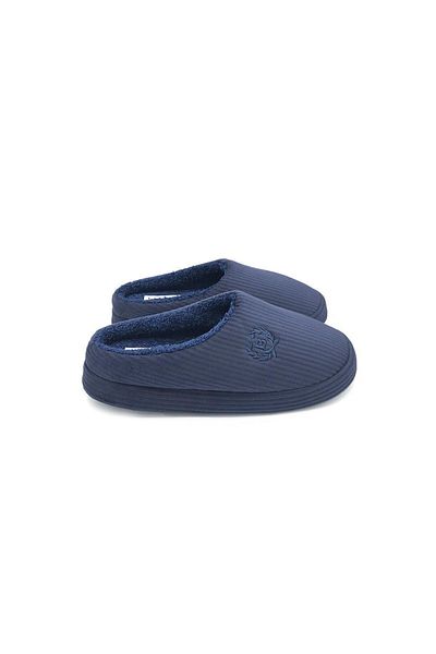 shoemio Ανδρικές παντόφλες για το σπίτι Bogart Navy Blue