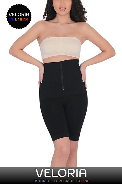 Veloria Premium Series - Non-Marking, Non-Slip, Zippered Body Shaping Corset