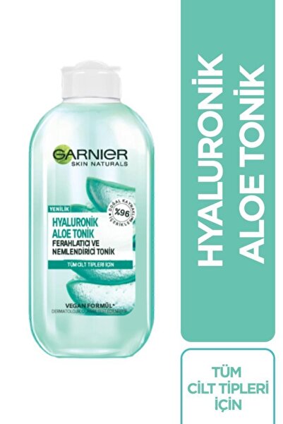 Garnier Hyaluronik Aloe Ferahlatıcı Ve Nemlendirici Tonik 200ml