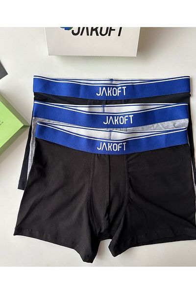 İntive Lingerie Ανδρικό μπόξερ Jakoft Ultra Comfortable Stretchy 95% βαμβακερό Triple Boxed