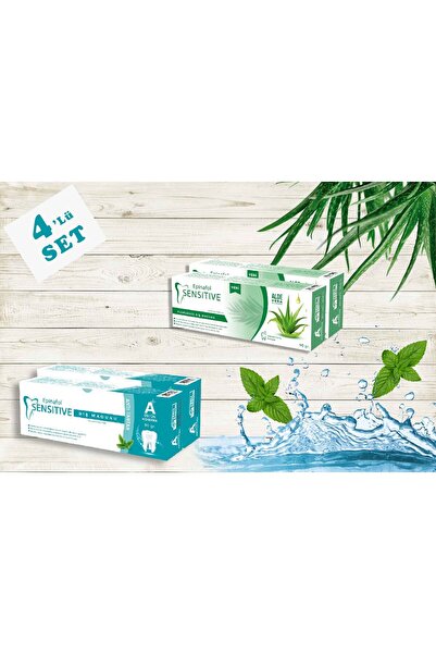 Epinafol Diş Macunu 4 Lü Set Aloe-vera-anti Tartar
