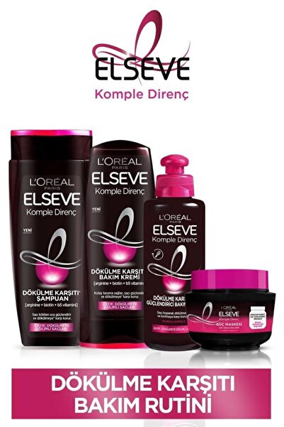 ELSEVE Komple Direnç Güçlü Bakım Seti