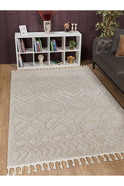 venucci home & living Ariana Bukleli Yumuşak Peluş Post Shaggy Çocuk Odası Ot...