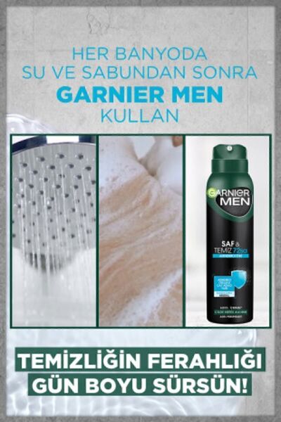 Garnier Men Saf ve Temiz Aerosol