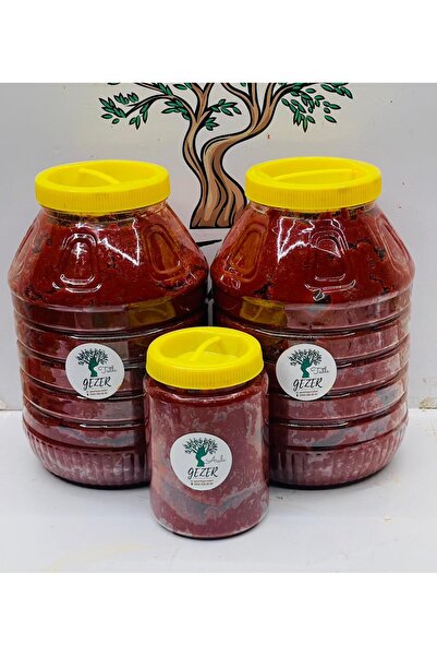 GEZER Gaziantep Ev Yapımı Tatlı Biber Salçası 1 Kg