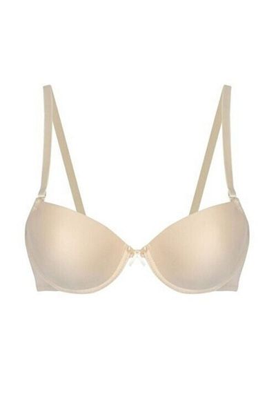 İntive Lingerie Βασικό κλασικό σουτιέν NBB Unpadded Underwire V-Neck Cut Cup - 3528