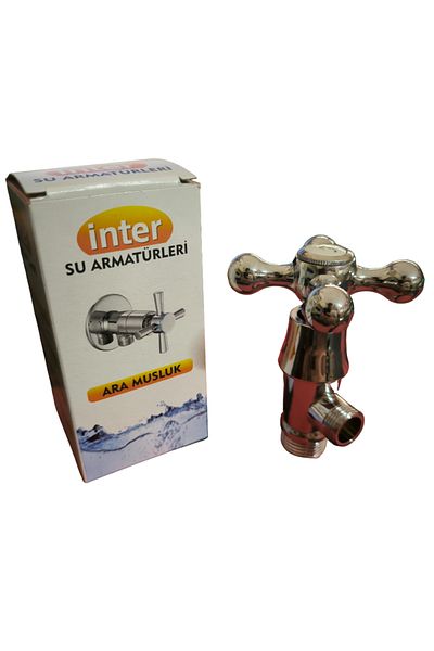TOPALAKTİCARET Inter Water Plus Intermediate Faucet Bidet Tap
