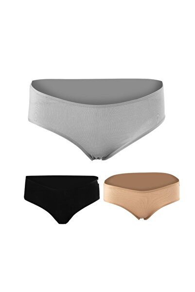 Bmom Ψηλόμεσο εσώρουχο εγκυμοσύνης και μετά τον τοκετό γκρι