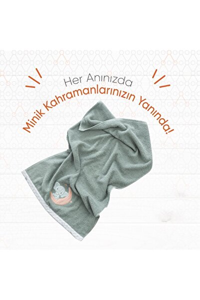 Gezenbebe Hero Дитяче та дитяче вишиване плаття - Слон (50X90)