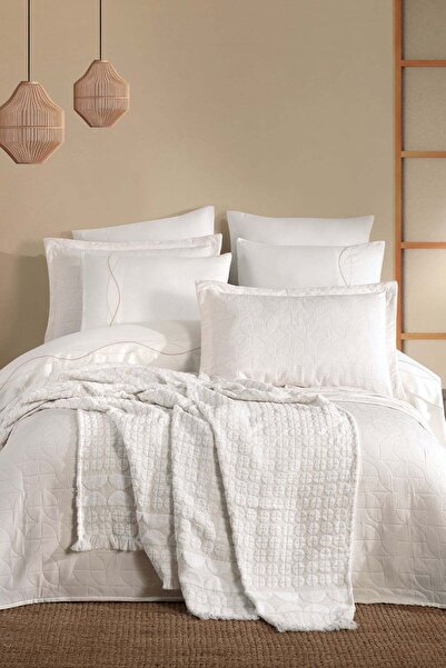 Elart Paris Modern Çeyiz Paketi 10 Parça Krem