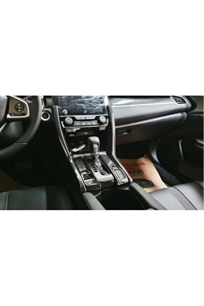 OLED GARAJ مناسب لسيارة Honda Civic FC5 - FK7 Gear U Frame بتغطية كاملة من الكربون