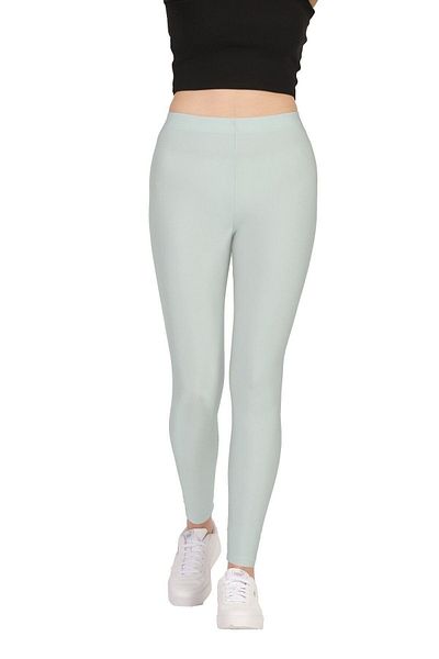 FSM1453 Colanți sport colorați, strălucitori, lungi, cu talie medie înaltă, discoteca, slim fit -4893