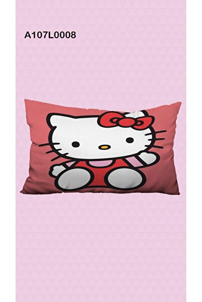 A2ZTR Hello Kitty Desen Çocuk Yastik Kılıf Çift Tarafı Baskılı