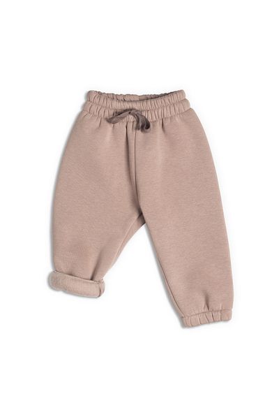 Zuppers Thick Cotton Baby Jogger Pants - Sand Beige