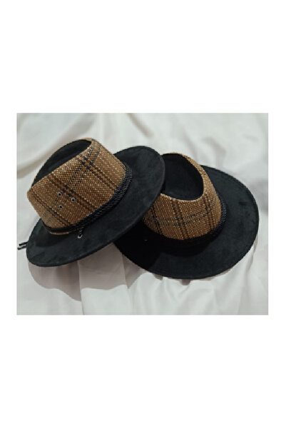 Fark Teknoloji COWBOY Patterned Nubuck Children's Costume Hat