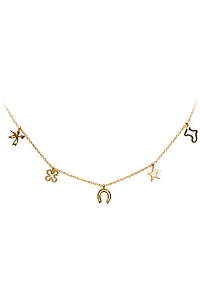 Ariş Şans Altın Kolye