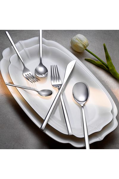 Schafer Hamburg 72 Piece Silver Fork Spoon Knife Set