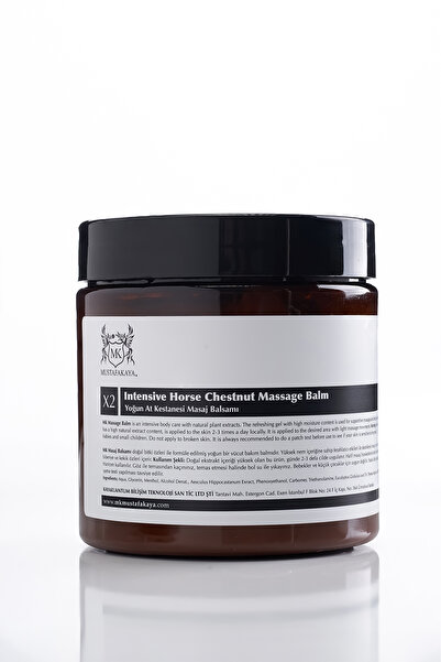 MK MustafaKaya جل تدليك كستناء الحصان المكثف 450 مل