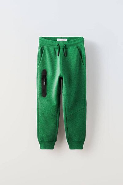 Lolliboomkids new Season Boy's Oversize Set - Double Sleeve Look, Green / Black Color