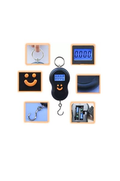 Onetick A04 Portatif El Bavul Valiz Poşet Tartısı 50 Kg