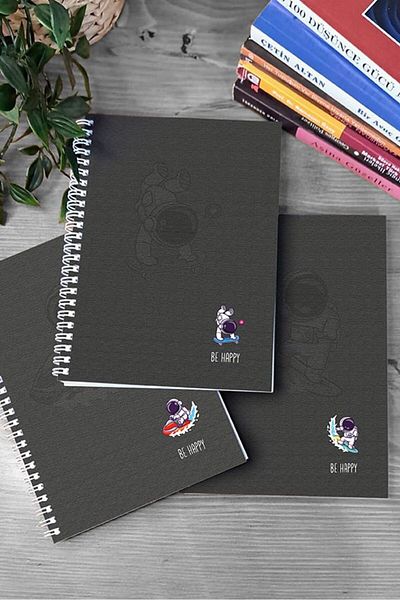 ArtNots A5 3-Piece Notebook Set (15×21 cm) without line