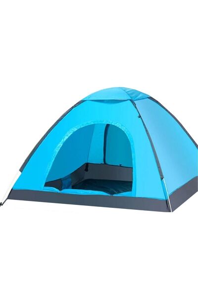 Onetick 6 Kişilik Kamp Çadırı Çift Kişilik Yatak Kamp Lambası Kamp Seti