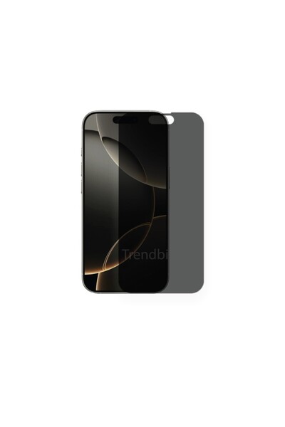 Wrapsol iPhone 16 Pro Mat Hayalet Ekran Koruyucu Privacy Yandan Görünmeyen Film
