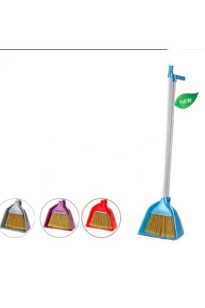 Zambak Plastik Zp 129 Dustpan with Broom