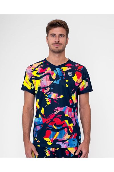Wild Arts V-Neck Erkek Tenis Tişörtü