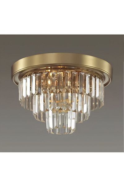 retro home design Retro Antique Crystal Stone Modern Living Room Bedroom Luxury Plafonier Chandelier