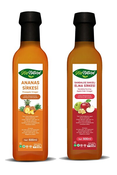 Genel Markalar Sandaloz Sakızlı Yeşil Elma Ananas Sirkesi Hızlı Toksin, Içile...