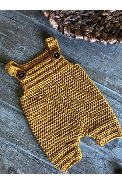 Sistaful El Örgüsü Bebek Çocuk Tulum