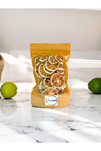 Suencu Doğal Koruyucusuz Şeker İlavesiz Kurutulmuş Yeşil Mayer Limon (50 Gram)