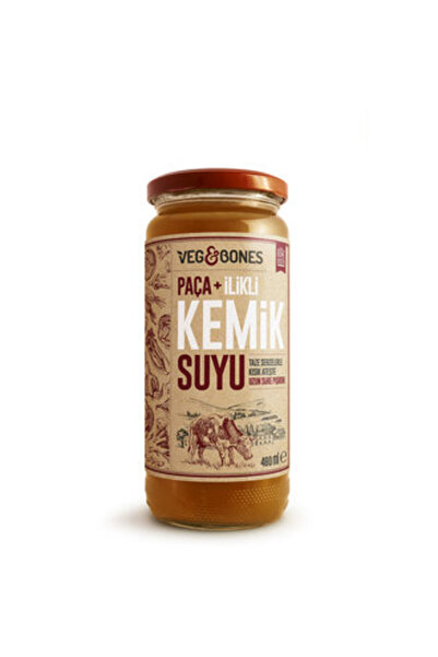 Veg&Bones Paça + İlikli Kemik Suyu 480 Ml ( 12 ADET )
