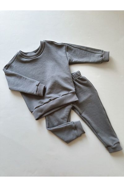 Tarkito Baby Boys and Girls Tracksuit Set for 1-7 Years - Sweatshirt & Jogger