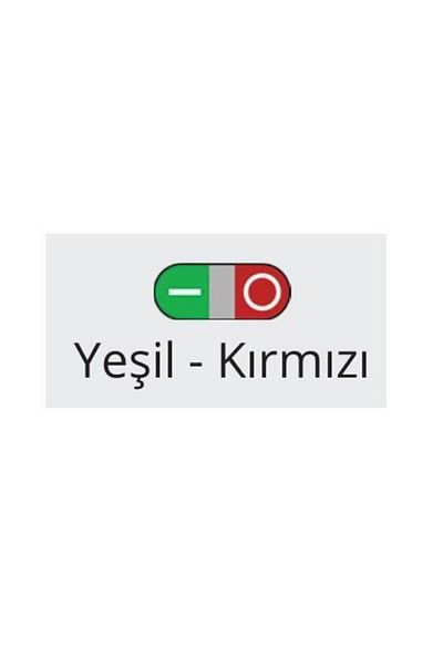 Gwest A5-11r زر مزدوج 22 مم رقم 1 و1