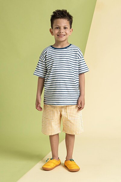 HOPFRÖG Hoppuff Dynamic Yellow Kids Barefoot Shoes - Casual