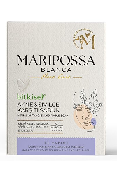 Maripossa Blanca 110 جرام صابون لعلاج حب الشباب ومضاد
