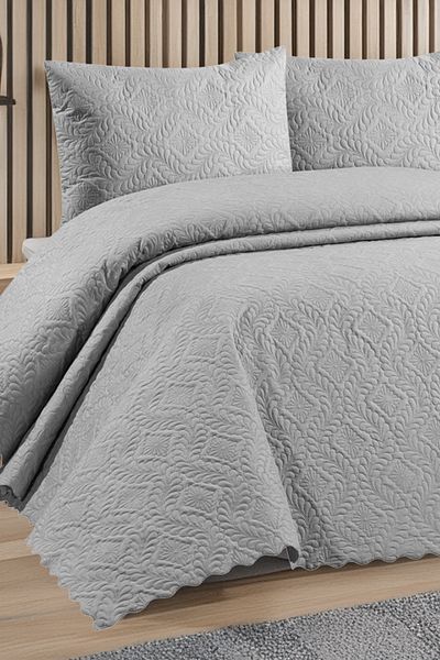 REYS Double Quilted Bedspread Set