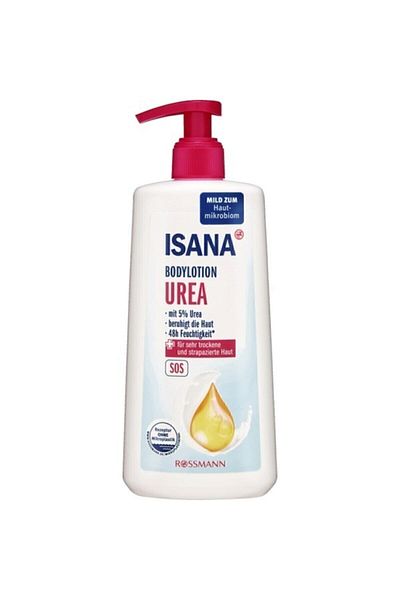 ISANA لوشن الجسم المنتج بنسبة 5% - تصميم أنيق ومريح
