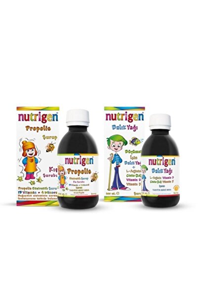 Nutrigen Kış Paketi - Propolis Şurup 200 Ml + Balık Yağı Şurup 200 Ml