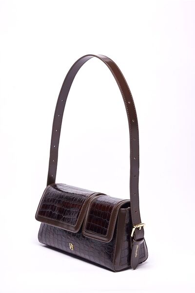 Pilea Bitter Çift Gözlü Deri Çanta - Dayanıklı Ve Lüks - My -